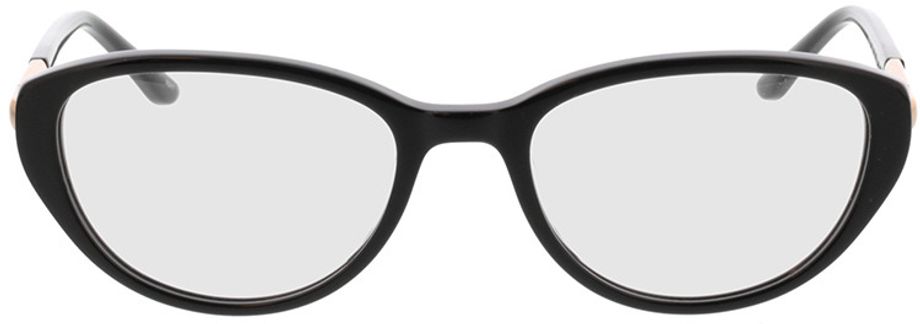 Picture of glasses model Gloria-schwarz in angle 0