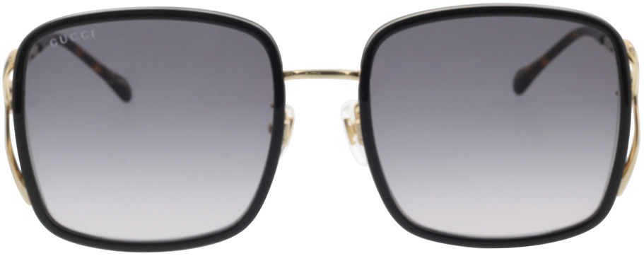 Picture of glasses model Gucci GG1016SK-001 58-20 in angle 0