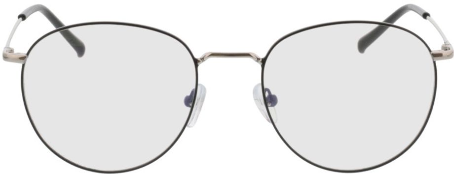Picture of glasses model Louro black/silver in angle 0
