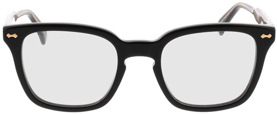 Picture of glasses model Gucci GG0184O-001 50-21 in angle 0