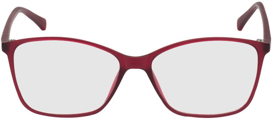 Picture of glasses model Sagres rood in angle 0