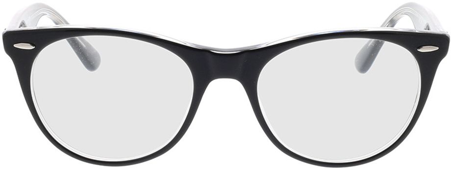 Picture of glasses model Wayfarer II RX2185V 2034 52-18 in angle 0