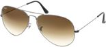 Picture of glasses model Ray-Ban Aviator RB3025 004/51 62-14