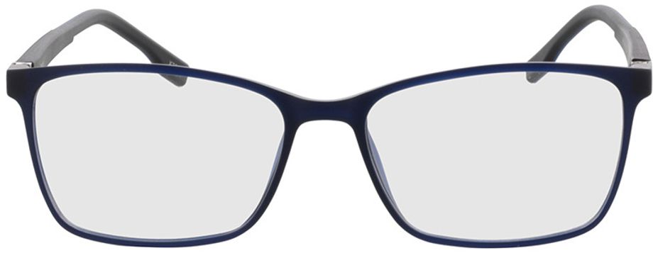 Picture of glasses model Pecos-blau-transparent in angle 0