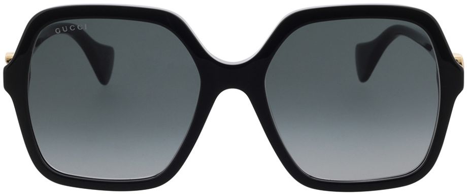 Picture of glasses model Gucci GG1072S-001 56-19 in angle 0