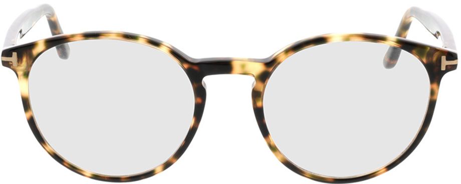Picture of glasses model Tom Ford FT5524 055 51-19 in angle 0