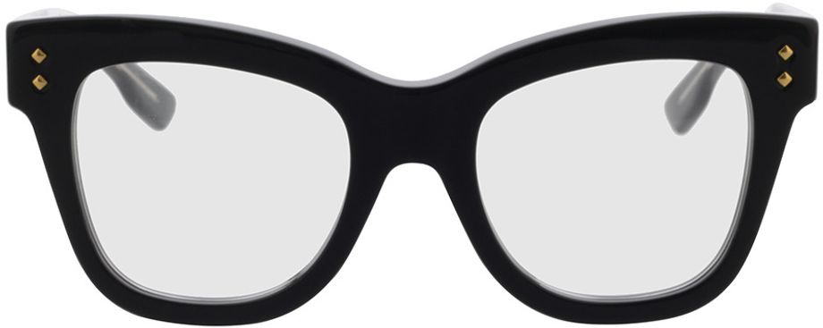 Picture of glasses model Gucci GG1082O-001 50-21 in angle 0