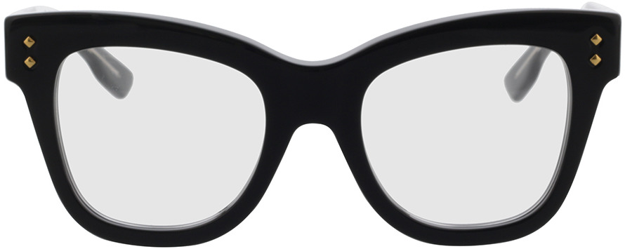 Picture of glasses model Gucci GG1082O-001 50-21 in angle 0