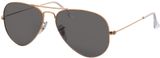Picture of glasses model Aviator Large Metal RB3025 9202B1 55-14