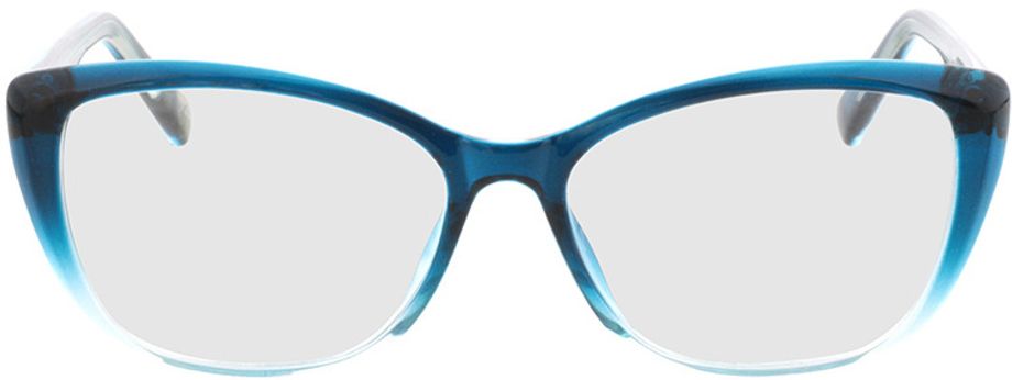 Picture of glasses model Andania blauw cursus in angle 0