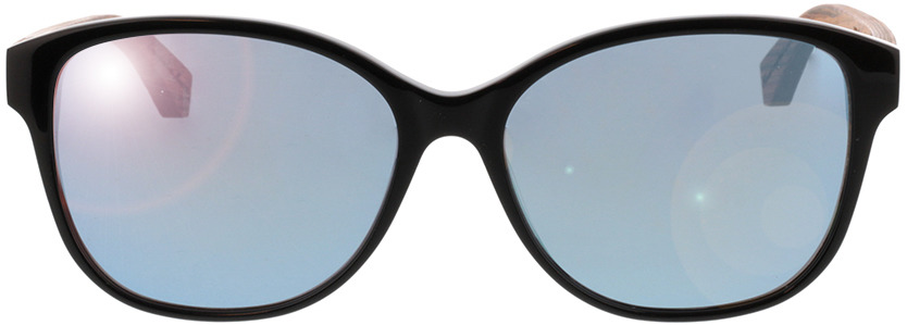 Picture of glasses model Wood Fellas Sunglasses Wallerstein walnut/black 56-15 in angle 0