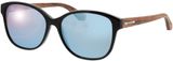 Picture of glasses model Wood Fellas Sunglasses Wallerstein walnut/zwart 56-15