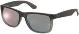 Picture of glasses model Ray-Ban Justin RB4165 852/88 54-16