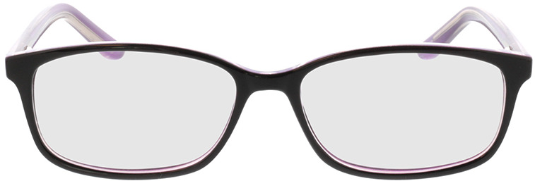 Picture of glasses model Luana-schwarz lila in angle 0