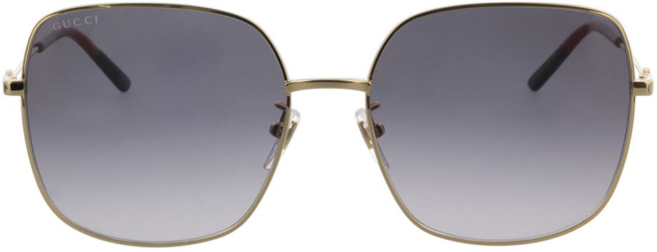 Picture of glasses model Gucci GG1195SK-001 59-17 in angle 0