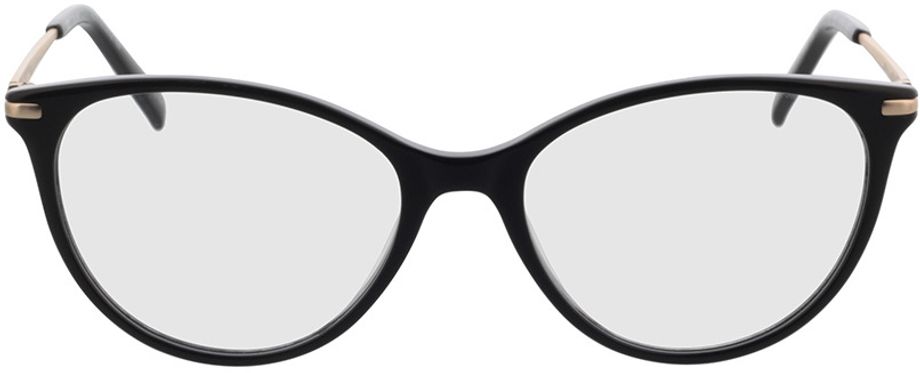 Picture of glasses model Lauren - schwarz/gold in angle 0