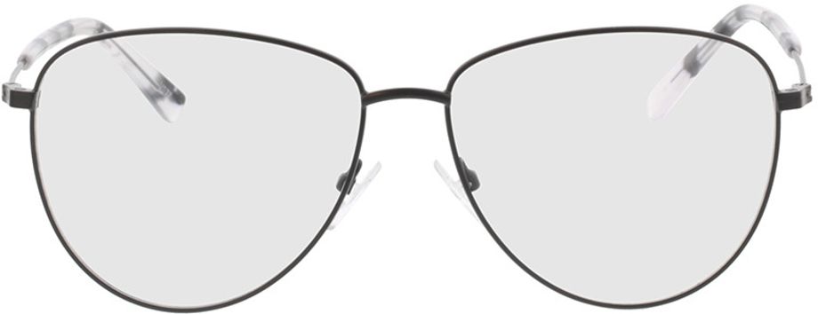 Picture of glasses model Riley-matt schwarz in angle 0