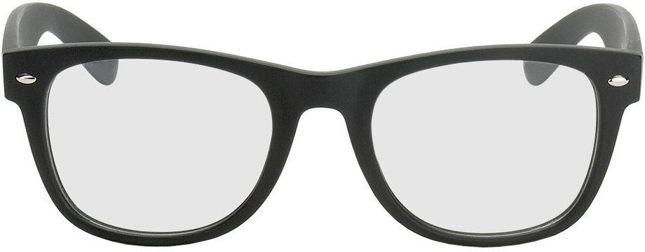 Picture of glasses model Parma zwart in angle 0