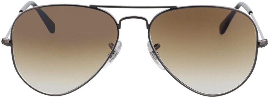 Picture of glasses model Ray-Ban Aviator Large Metal RB3025 004/51 55-14 in angle 0