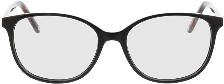 Picture of glasses model Grazia-schwarz in angle 0