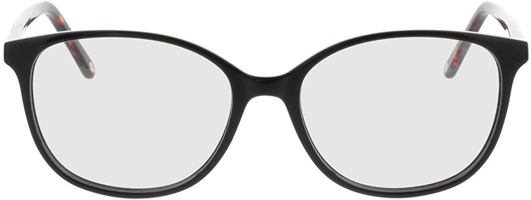 Picture of glasses model Grazia-schwarz in angle 0