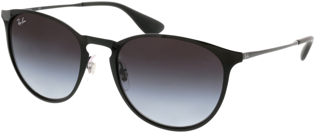 wide Sermon House Sonnenbrille Ray-Ban Erika Metal RB3539 002/8G 54-19 - Brille24