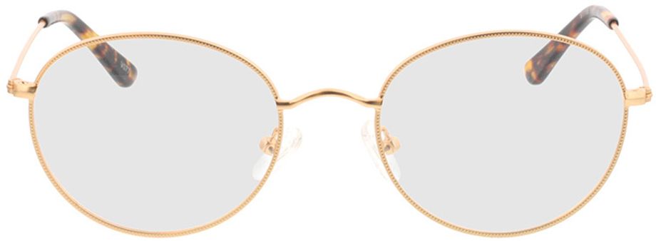 Picture of glasses model Zanna - matt gold in angle 0