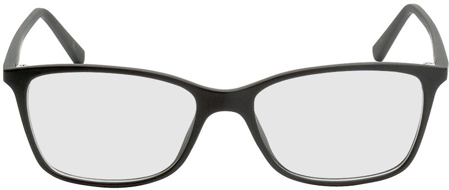 Picture of glasses model Bergama black in angle 0