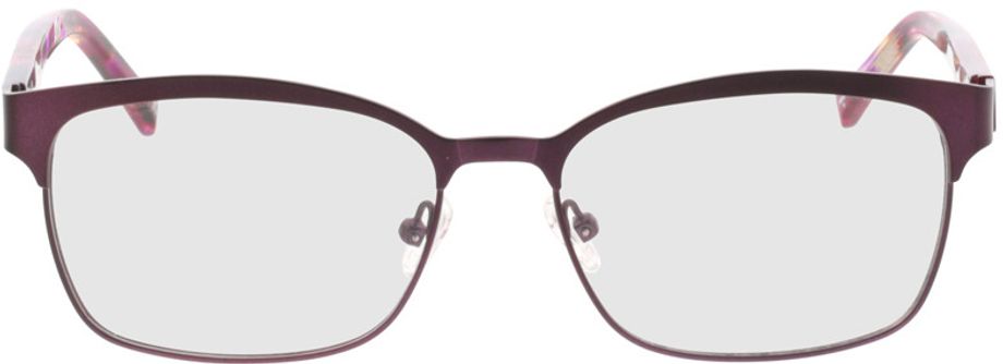 Picture of glasses model Galaxis - pink matt in angle 0