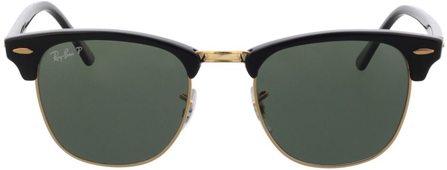 Picture of glasses model Ray-Ban Clubmaster RB3016 901/58 51-21 in angle 0