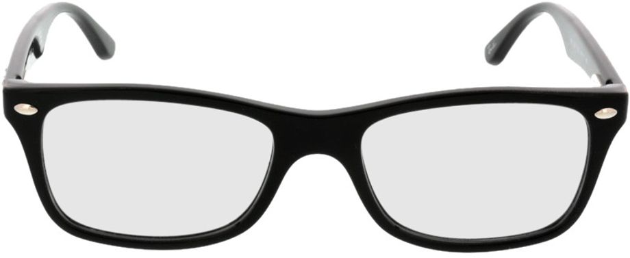 Picture of glasses model Ray-Ban RX5228 2000 50-17 in angle 0