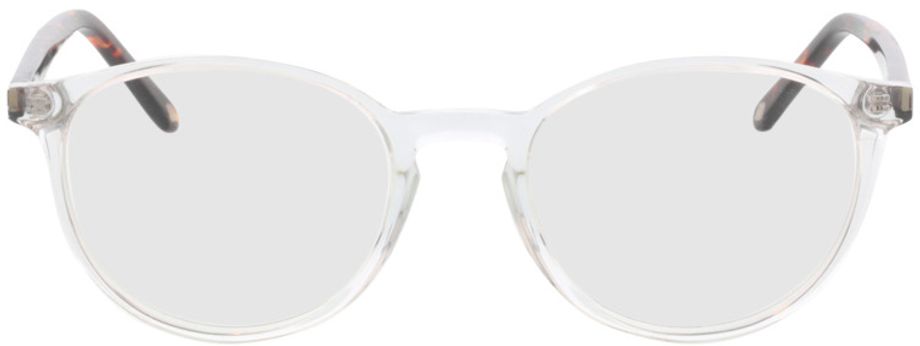 Picture of glasses model Siro-transparent/brun marbré in angle 0