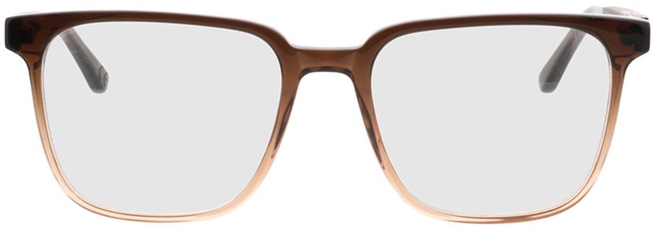 Picture of glasses model Lenus Espresso Gradient RX: Schwarzes Eichenholz 54-19 in angle 0