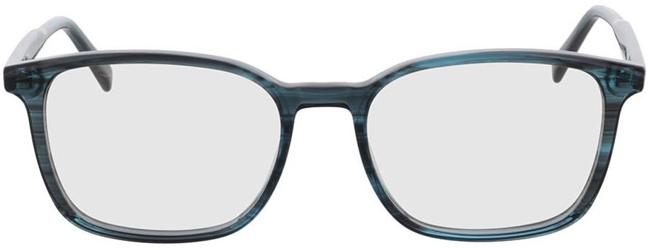 Picture of glasses model Barcelona - blue in angle 0