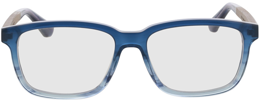 Picture of glasses model Wood Fellas Optical Reflect walnut/blue 53-16 in angle 0