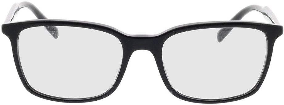 Picture of glasses model Prada PR 13XV 1AB1O1 55-18 in angle 0