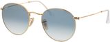 Picture of glasses model Ray-Ban Round Metal RB3447N 001/3F 53-21