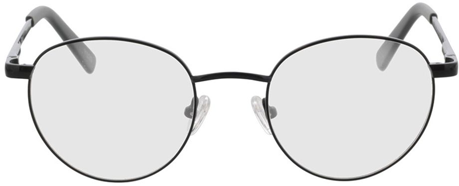 Picture of glasses model Pica-black in angle 0