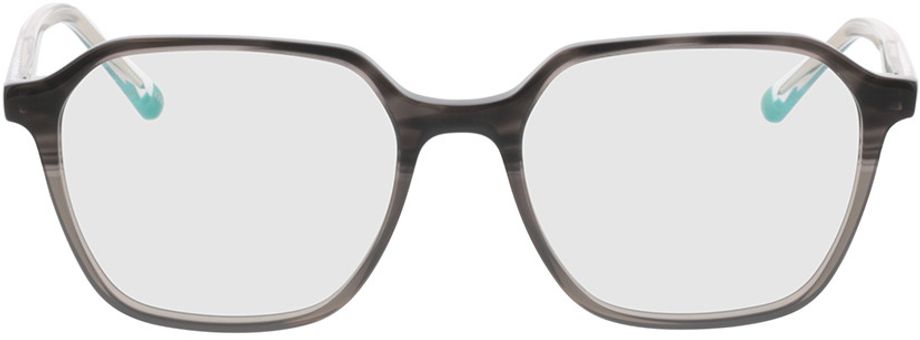 Picture of glasses model Fermo grijs cursus/transparant in angle 0