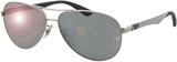 Picture of glasses model Ray-Ban Carbon Fibre RB8313 003/40 58-13