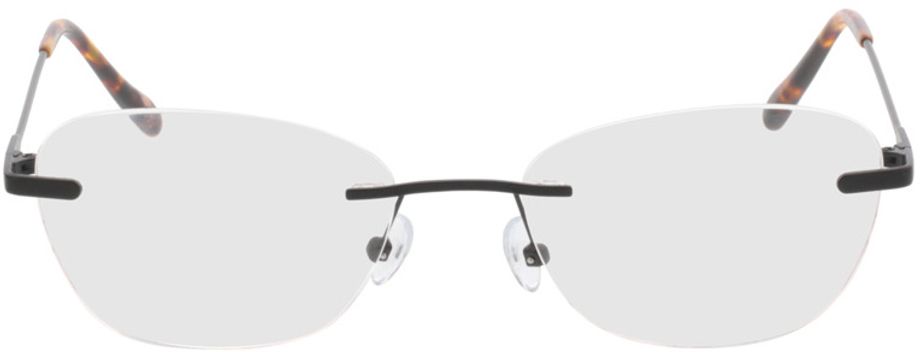 Picture of glasses model Lucida-preto in angle 0