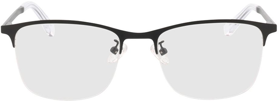 Picture of glasses model Atticus mat zwart in angle 0