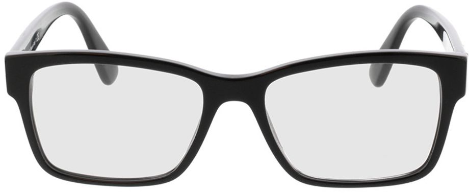 Picture of glasses model Prada PR 15VV 1AB1O1 55-17 in angle 0