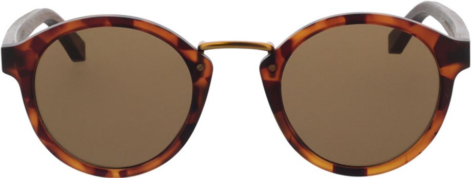 Picture of glasses model Feronia 2.0: Walnussholz 46-23 in angle 0