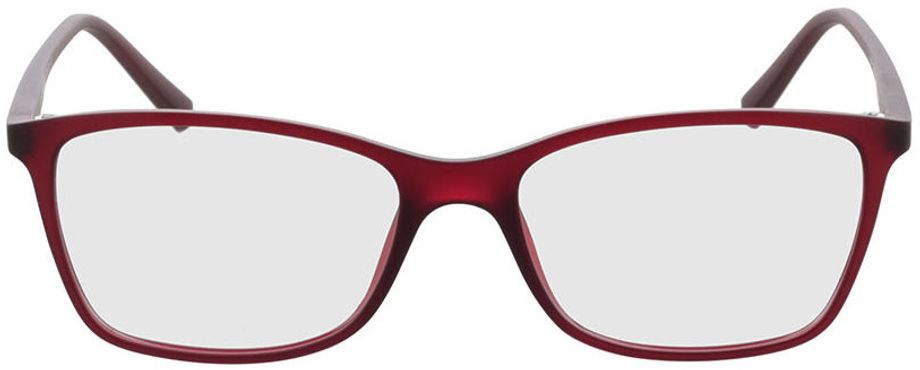 Picture of glasses model Bergama - rot in angle 0