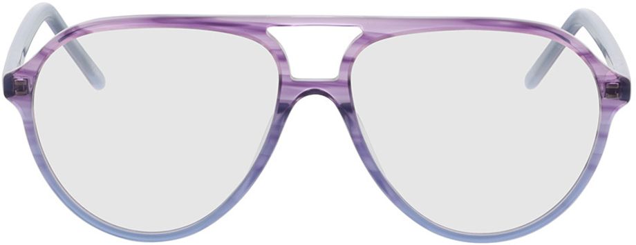 Picture of glasses model Luzern - lila/blau in angle 0