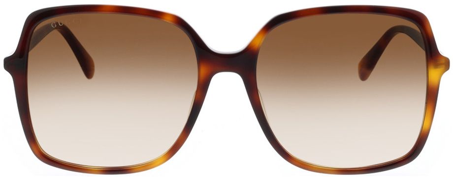 Picture of glasses model GG0544S-002 57-18 in angle 0