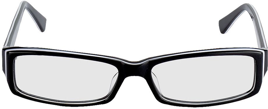 Picture of glasses model Como preto in angle 0
