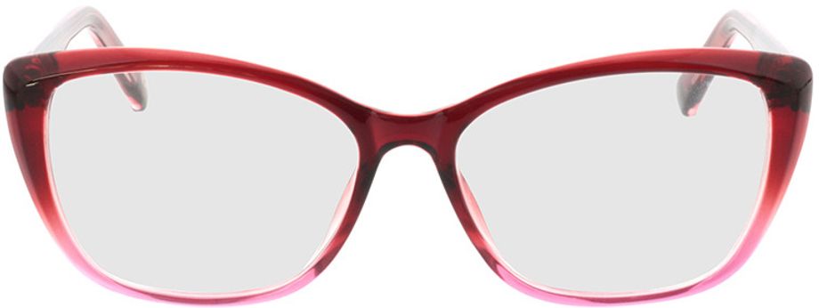 Picture of glasses model Andania rood roos cursus in angle 0