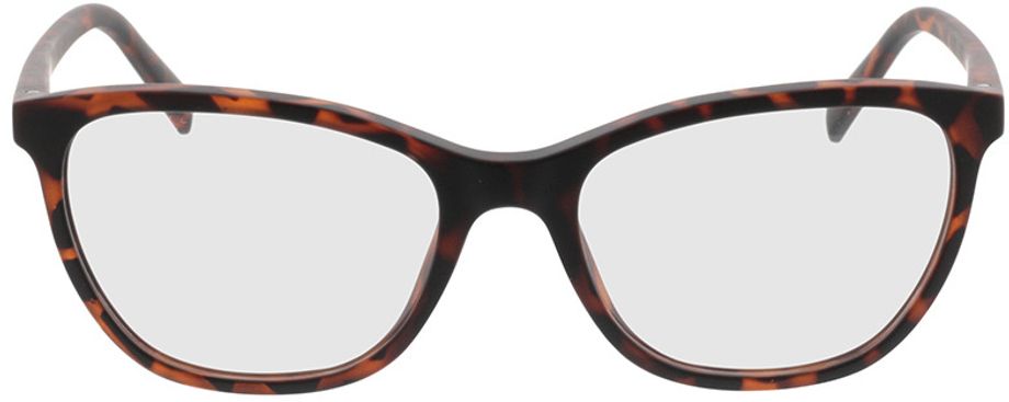 Picture of glasses model Salvia-braun-meliert in angle 0